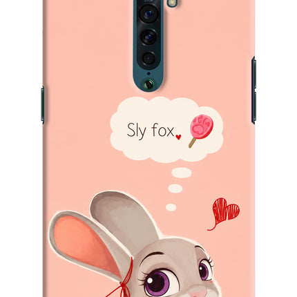 Judy Charm Oppo Reno2 Hard Case Back Cover by Casekaro