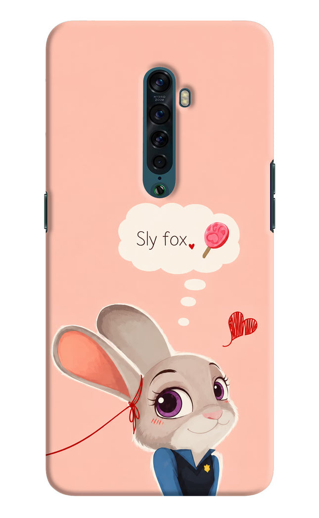 Judy Charm Oppo Reno2 Hard Case Back Cover by Casekaro