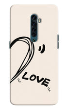 Soul Line Oppo Reno2 Hard Case Back Cover by Casekaro