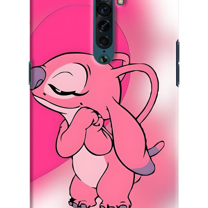Angel Hug Oppo Reno2 Hard Case Back Cover by Casekaro
