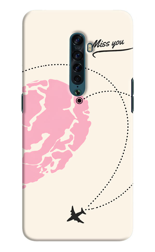 Miss Orbit Oppo Reno2 Hard Case Back Cover by Casekaro