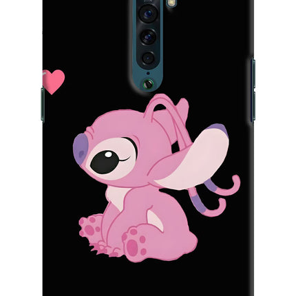 Angel Crush Oppo Reno2 Hard Case Back Cover by Casekaro