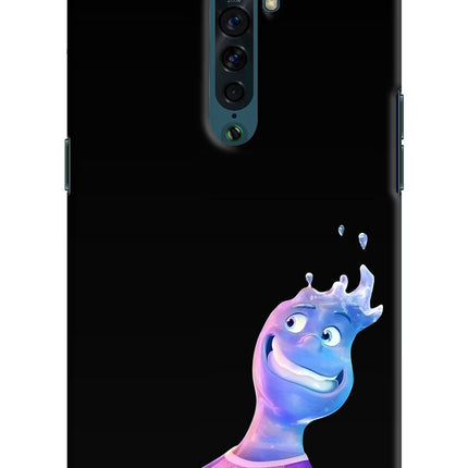 Wade Wave Oppo Reno2 Hard Case Back Cover by Casekaro