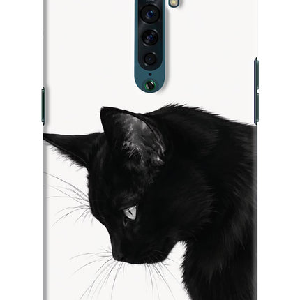 Shadow Gaze Oppo Reno2 Hard Case Back Cover by Casekaro