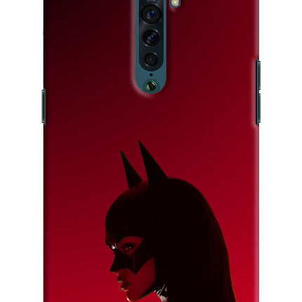 Night Thief Oppo Reno2 Hard Case Back Cover by Casekaro