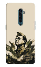 Netaji Rising Oppo Reno2 Hard Case Back Cover by Casekaro