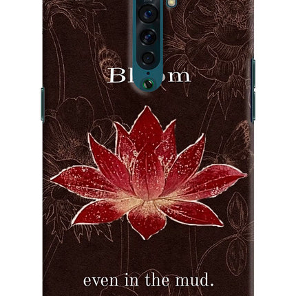 Bloom Oppo Reno2 Hard Case Back Cover by Casekaro