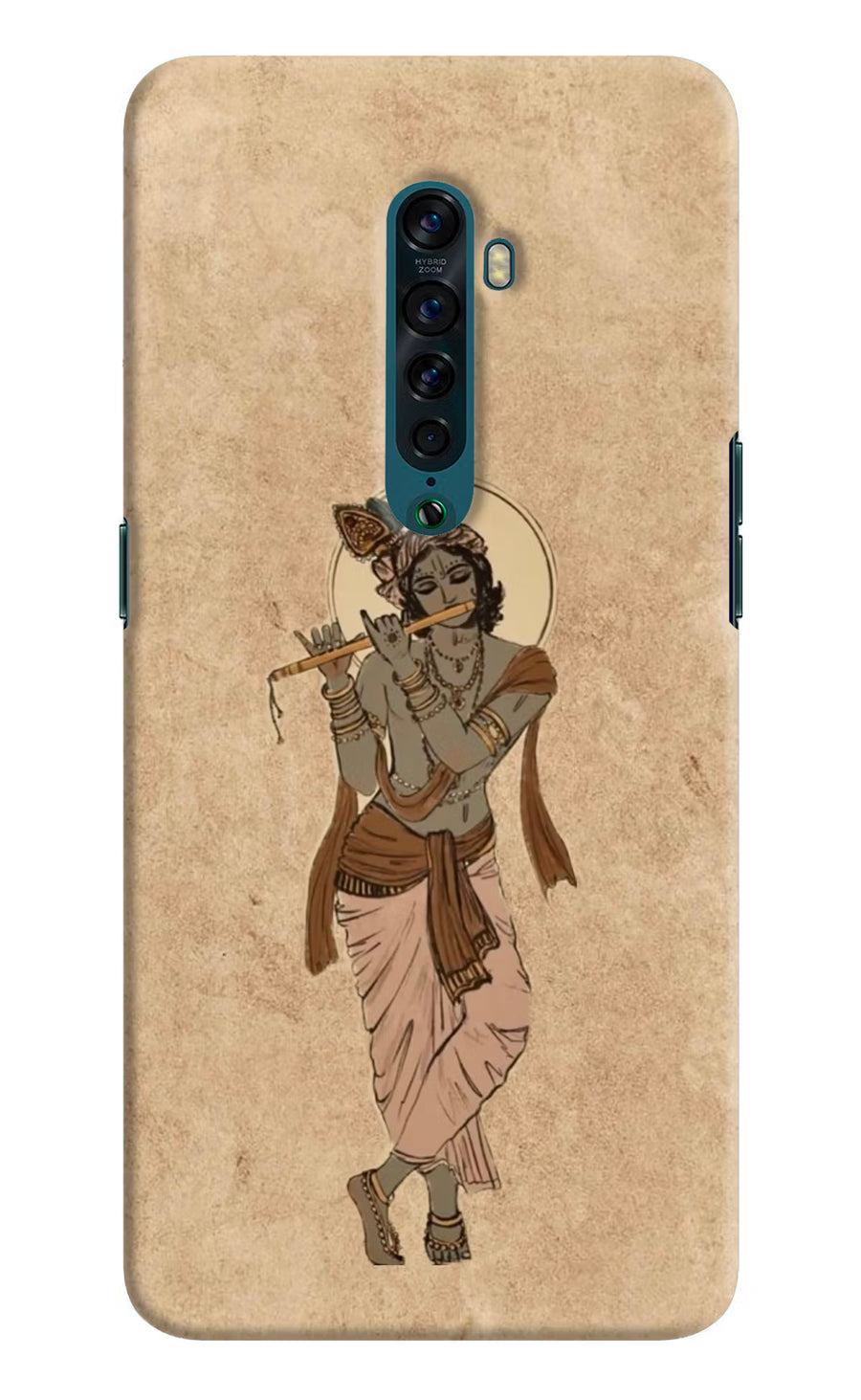 Krishna Oppo Reno2 Back Cover, Hard case