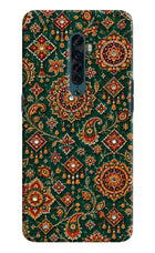 Green Pataka Oppo Reno2 Hard Case Back Cover by Casekaro