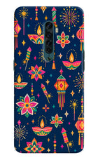 Festive Pop Oppo Reno2 Hard Case Back Cover by Casekaro