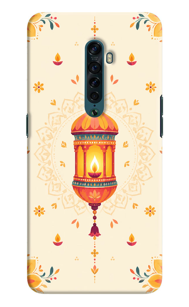 Golden Lantern Oppo Reno2 Hard Case Back Cover by Casekaro