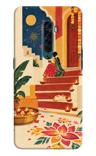 Diwali Rangoli Oppo Reno2 Hard Case Back Cover by Casekaro