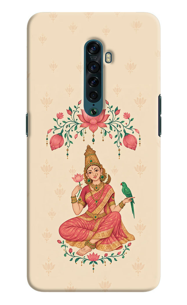 Goddess Lakshmi Oppo Reno2 Hard Case Back Cover by Casekaro