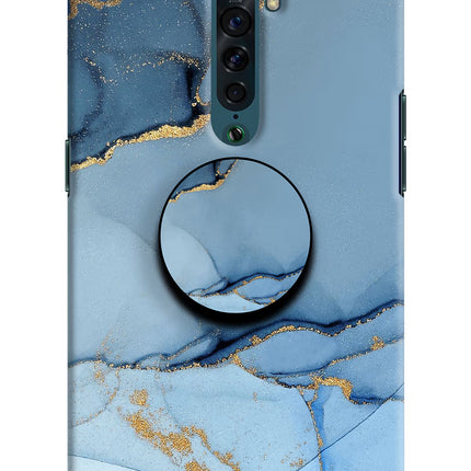 Blue Marble Oppo Reno2 Pop Case by Casekaro