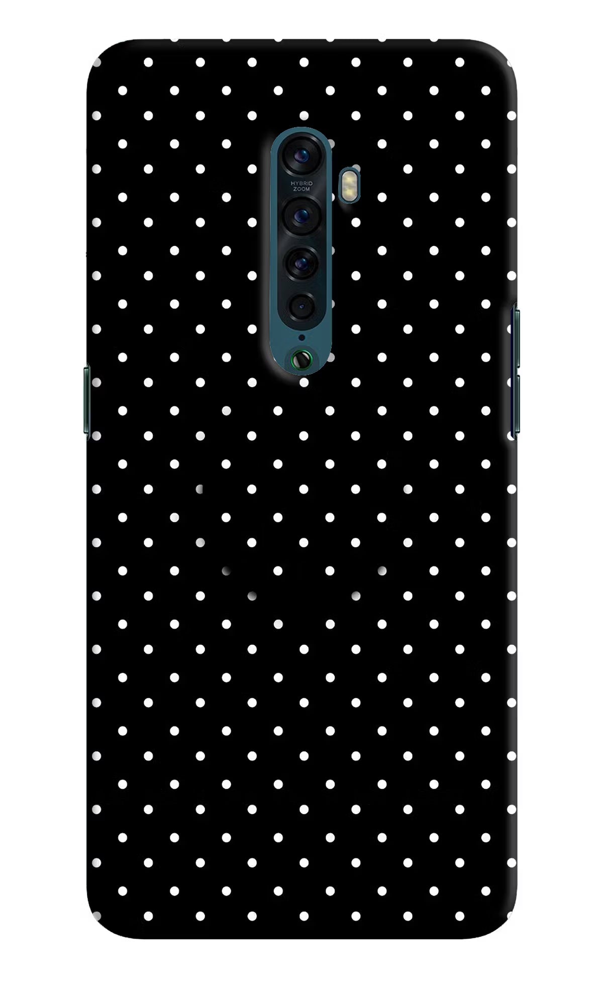 White Dots Oppo Reno2 Pop Case by Casekaro