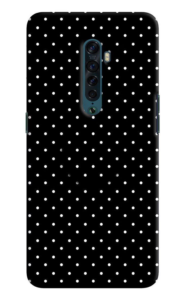 White Dots Oppo Reno2 Pop Case by Casekaro