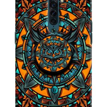 Angry Owl Oppo Reno2 Pop Case by Casekaro