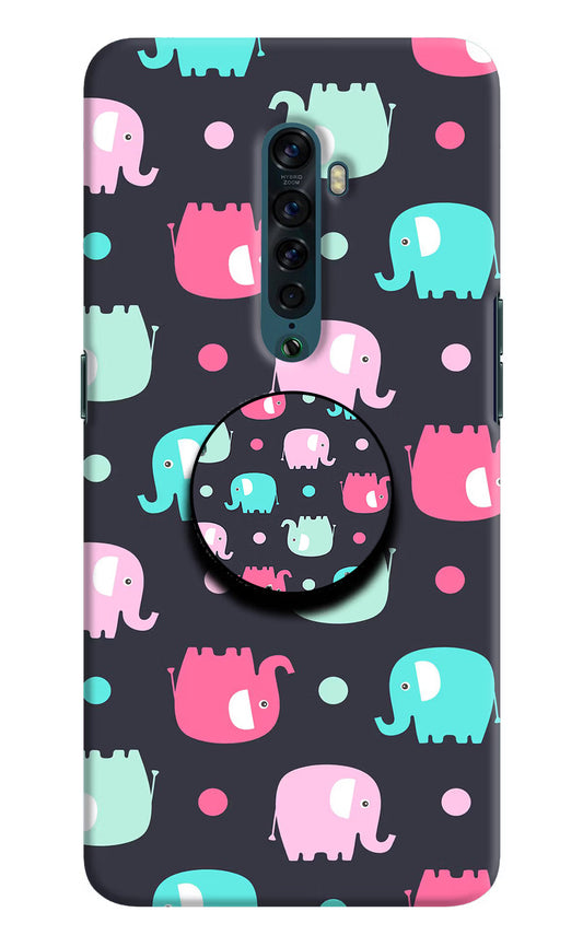 Baby Elephants Oppo Reno2 Pop Case by Casekaro