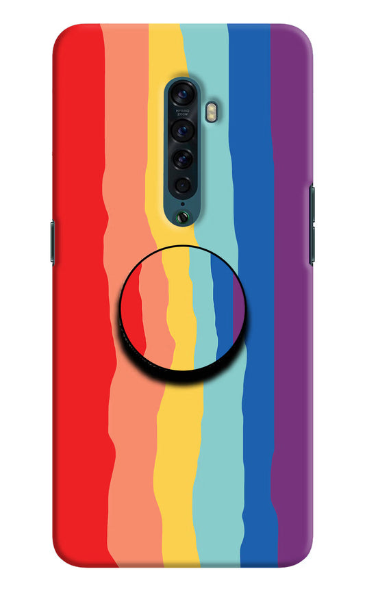 Rainbow Oppo Reno2 Pop Case by Casekaro
