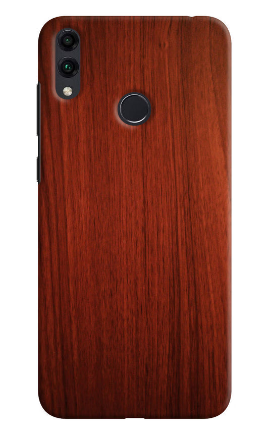 Wooden Plain Pattern Honor 8C Hard Case Back Cover by Casekaro
