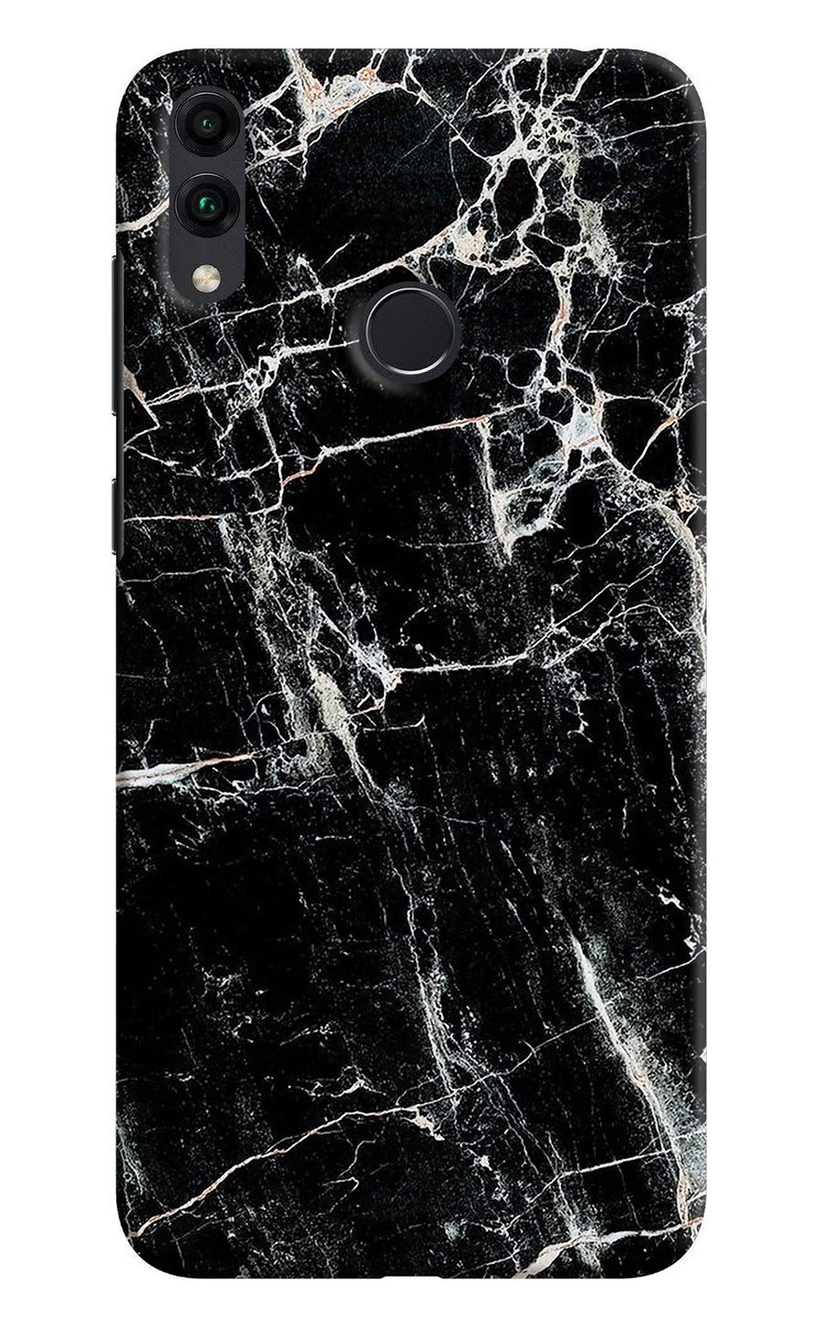 Black Marble Texture Honor 8C Back Cover, Hard case