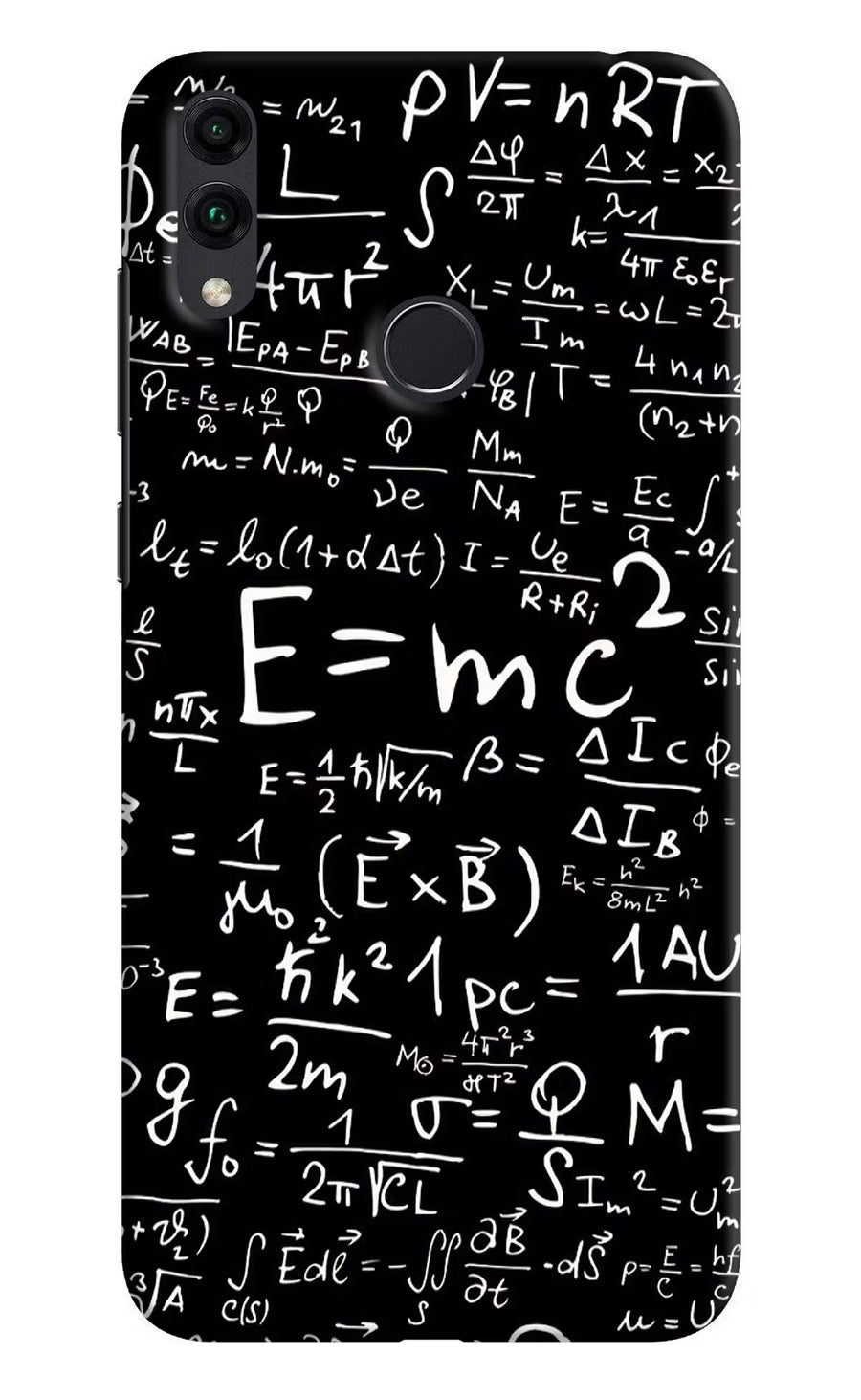 Physics Formula Honor 8C Back Cover, Hard case