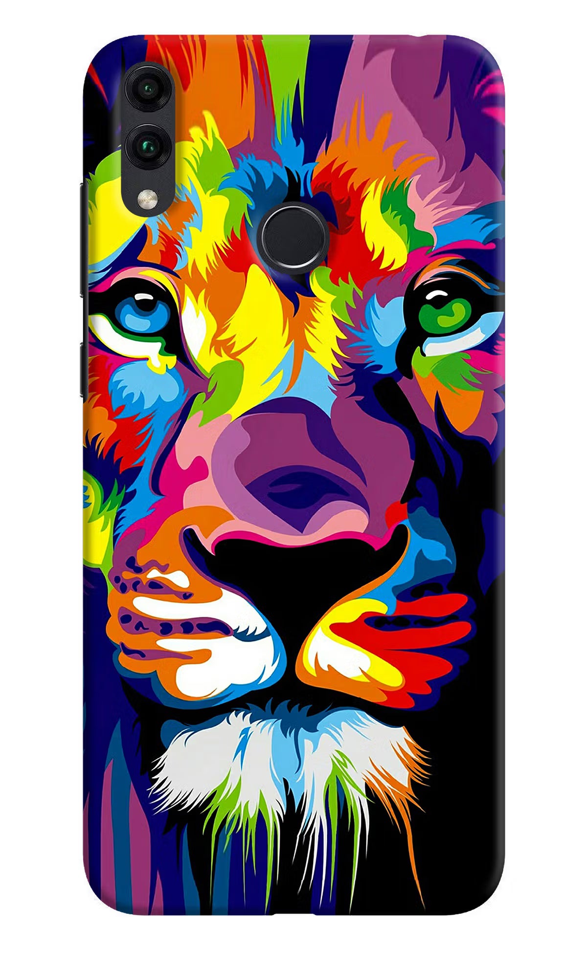 Lion Honor 8C Hard Case Back Cover by Casekaro