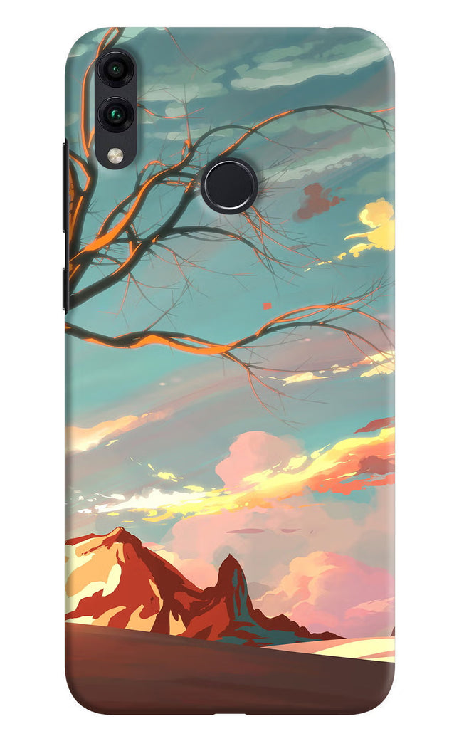 Scenery Honor 8C Hard Case Back Cover by Casekaro