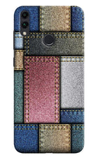 Multicolor Jeans Honor 8C Hard Case Back Cover by Casekaro