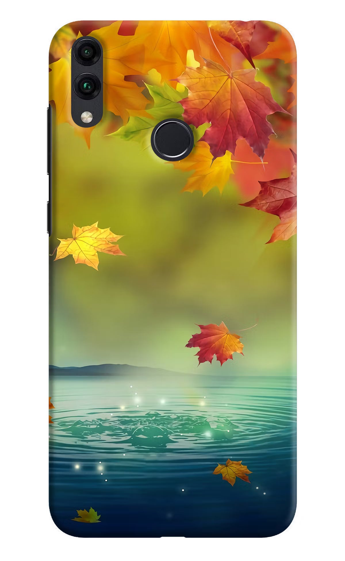 Flowers Honor 8C Hard Case Back Cover by Casekaro