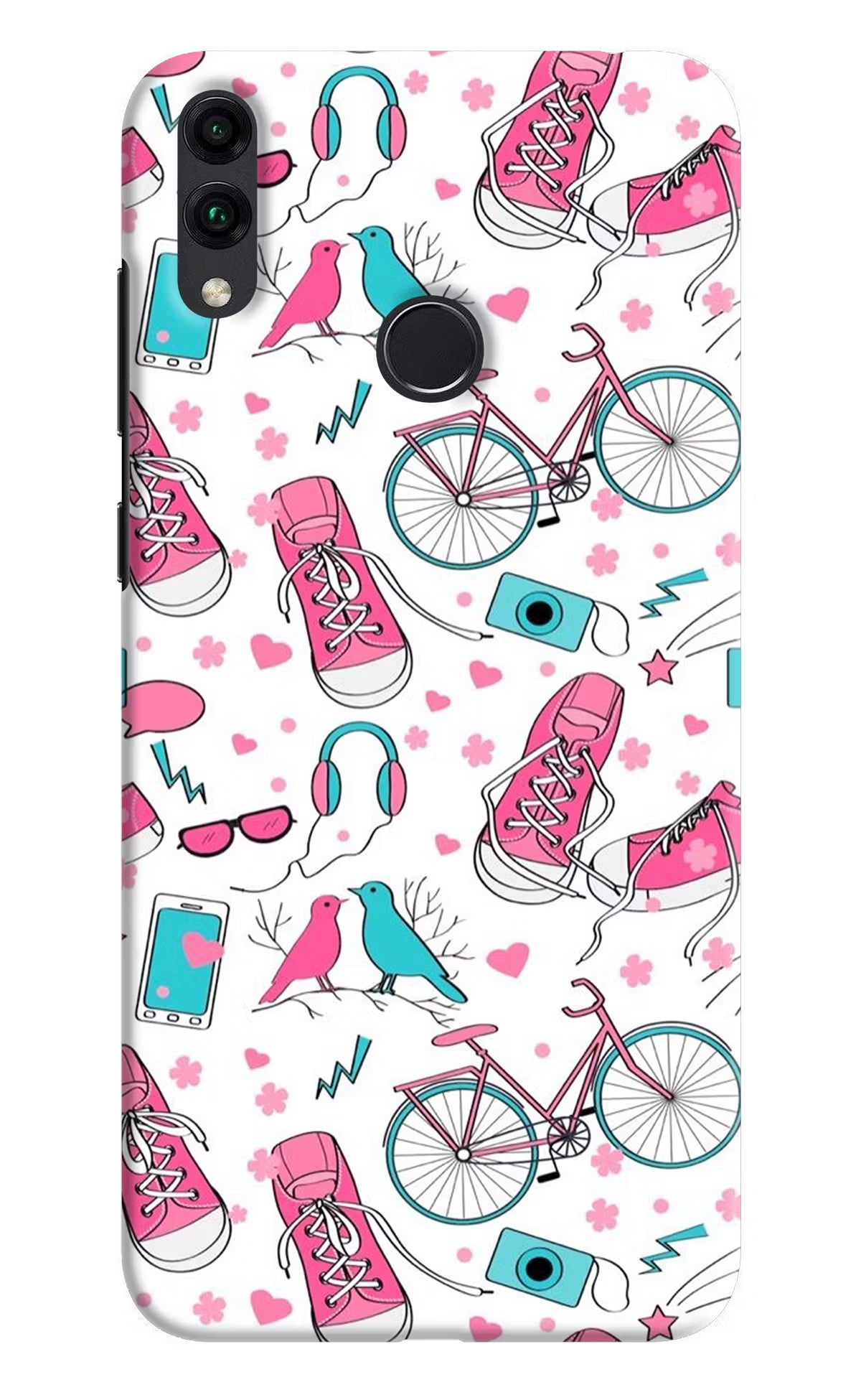 Artwork Honor 8C Hard Case Back Cover by Casekaro