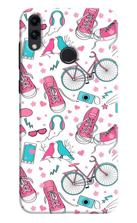 Artwork Honor 8C Hard Case Back Cover by Casekaro