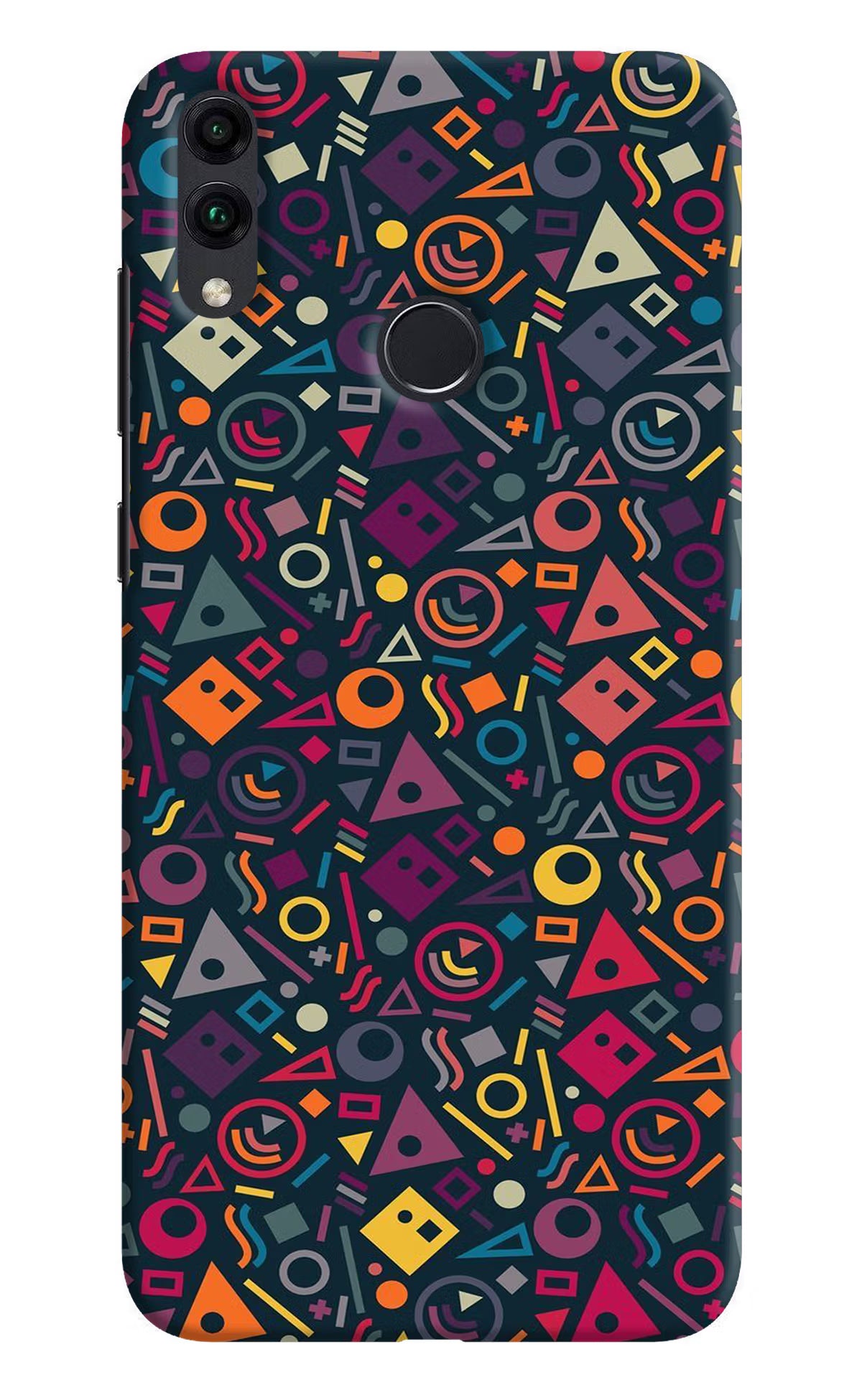 Geometric Abstract Honor 8C Hard Case Back Cover by Casekaro