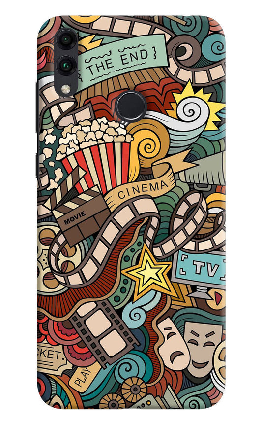 Cinema Abstract Honor 8C Hard Case Back Cover by Casekaro