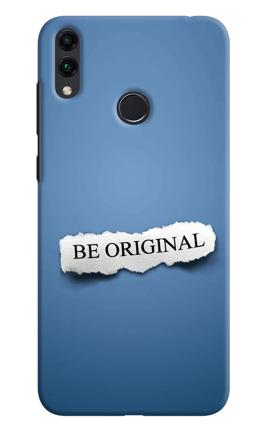 Be Original Honor 8C Hard Case Back Cover by Casekaro