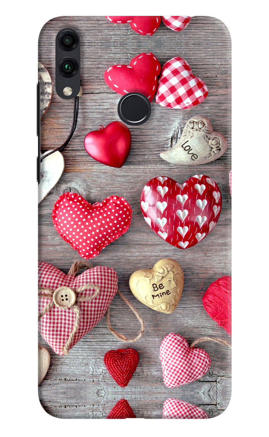 Love Wallpaper Honor 8C Back Cover, Hard case