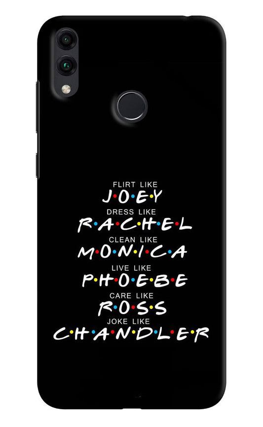 FRIENDS Character Honor 8C Hard Case Back Cover by Casekaro