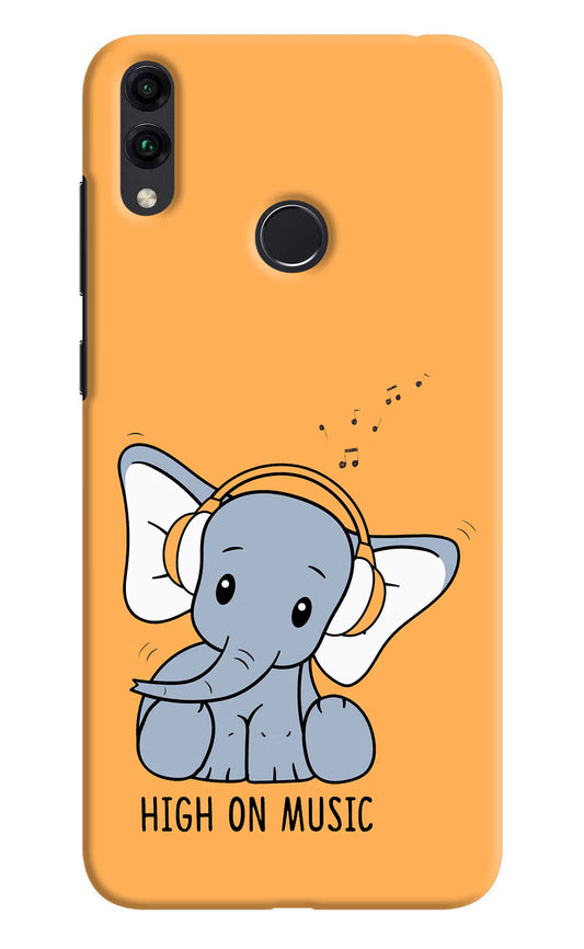 High On Music Honor 8C Hard Case Back Cover by Casekaro