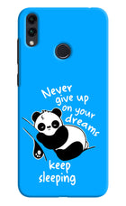 Keep Sleeping Honor 8C Hard Case Back Cover by Casekaro