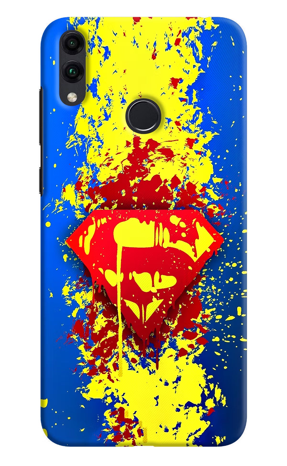 Superman logo Honor 8C Hard Case Back Cover by Casekaro