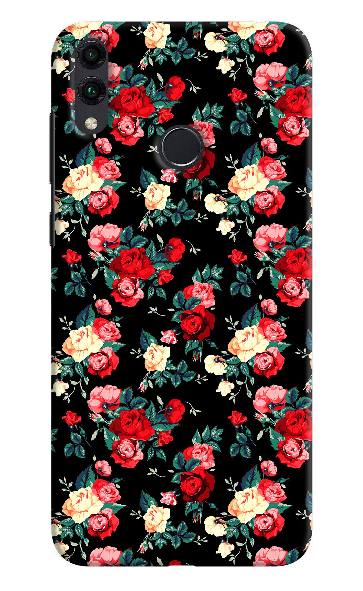 Rose Pattern Honor 8C Hard Case Back Cover by Casekaro