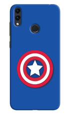 Shield Honor 8C Hard Case Back Cover by Casekaro
