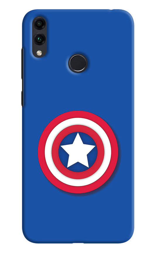 Shield Honor 8C Hard Case Back Cover by Casekaro