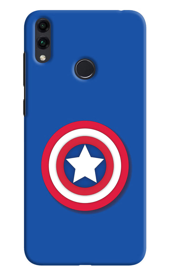 Shield Honor 8C Hard Case Back Cover by Casekaro