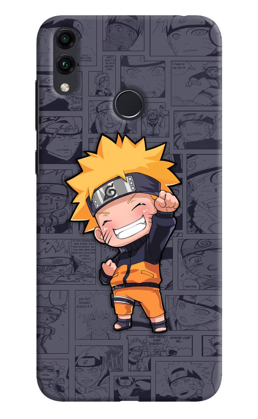 Chota Naruto Honor 8C Back Cover, Hard case