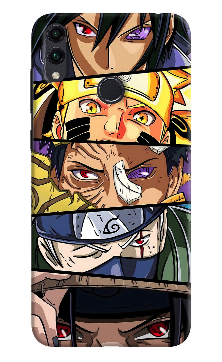 Naruto Character Honor 8C Back Cover, Hard case