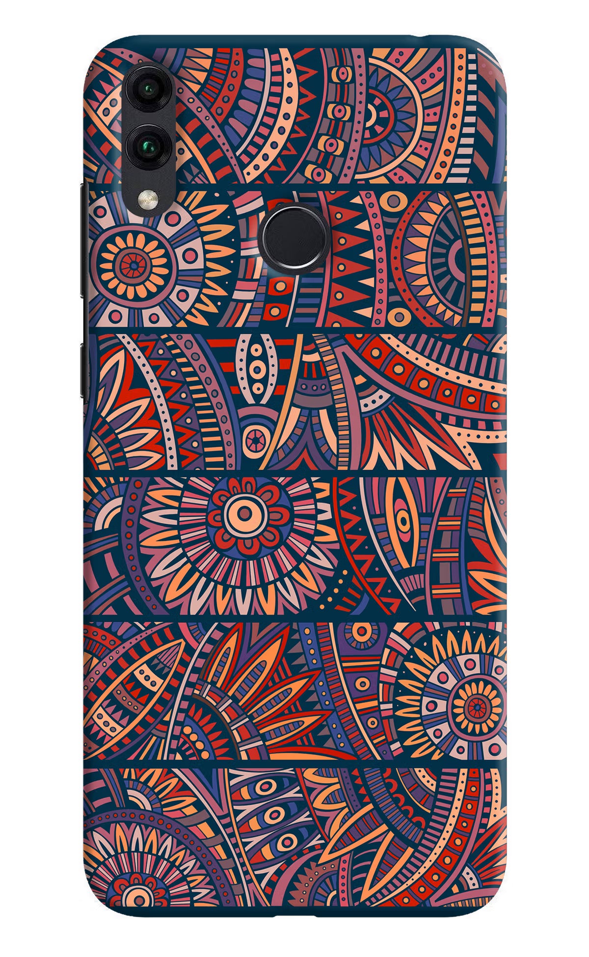 African Culture Design Honor 8C Hard Case Back Cover by Casekaro