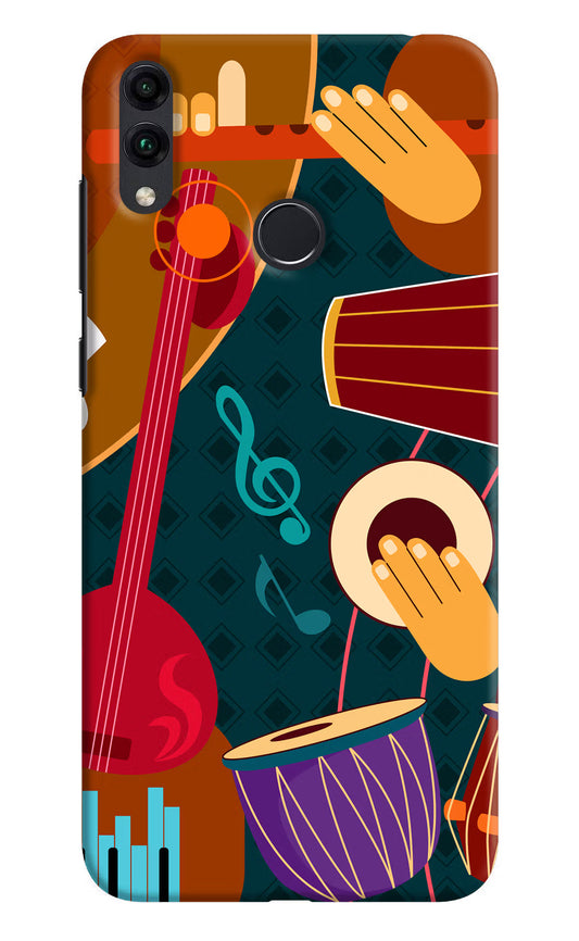 Music Instrument Honor 8C Hard Case Back Cover by Casekaro