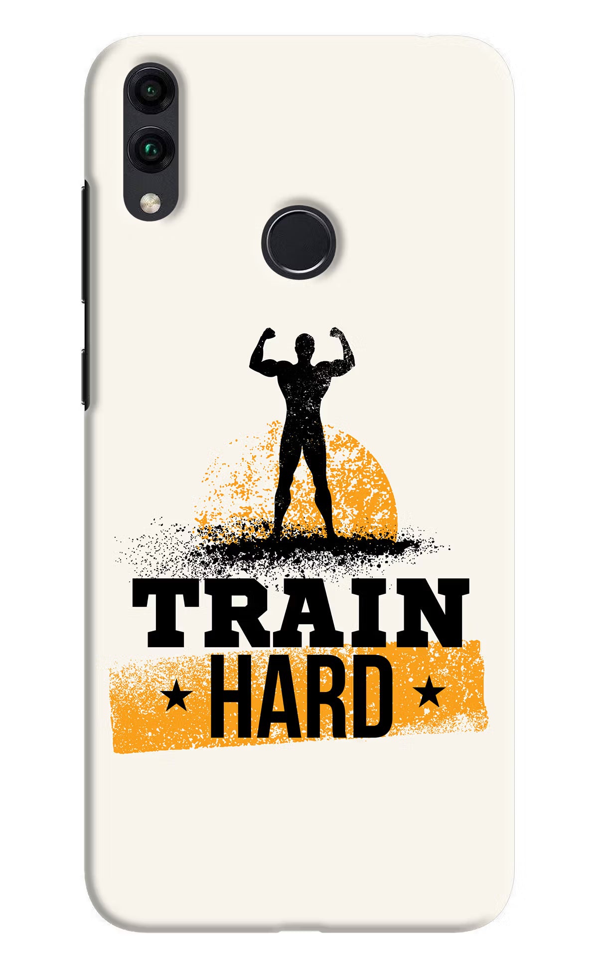 Train Hard Honor 8C Hard Case Back Cover by Casekaro