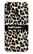 Leopard Print Self Love Honor 8C Hard Case Back Cover by Casekaro